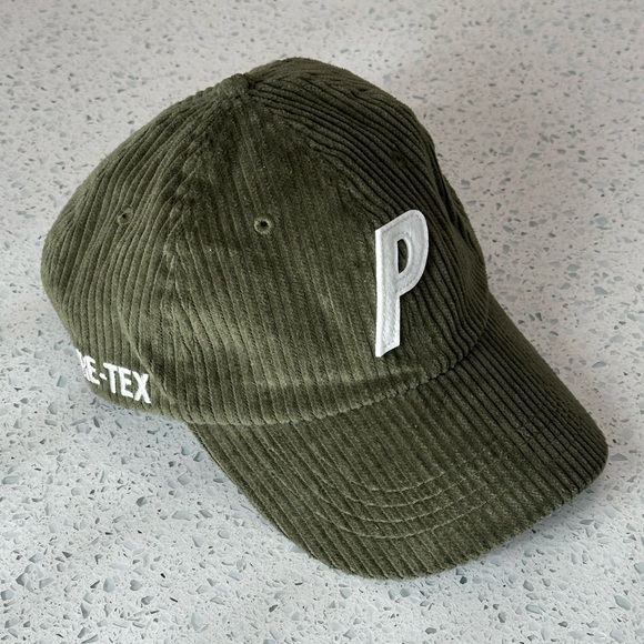 Palace Goretex Corduroy P-6 Panel Hat in Green - Picture 1 of 11